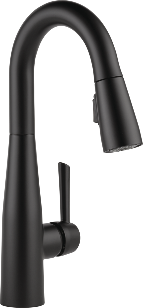 Change Laundry / Utility Sink Faucet to Delta Essa, Matte Black