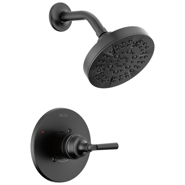Delta Saylor Shower Faucet, Matte Black