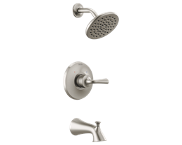 Delta Kayra Tub-Shower Faucet, Stainless Steel