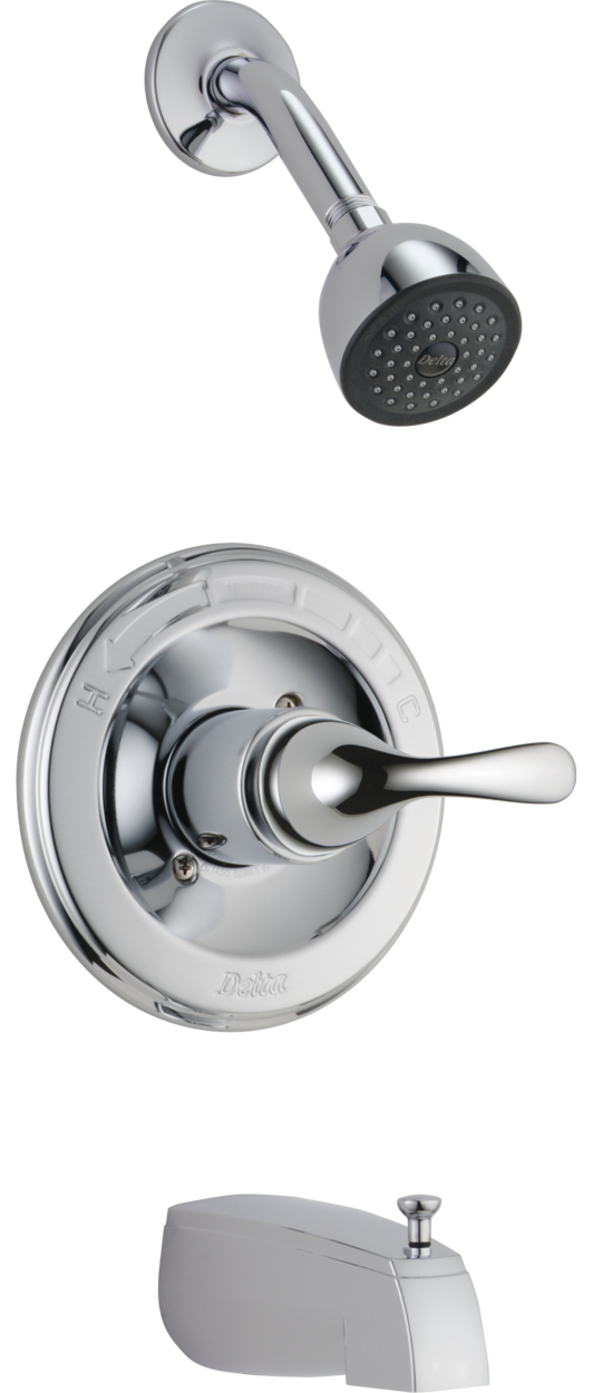 Included Feature - Delta Classic Chrome Tub/Shower Faucet - Other Bath