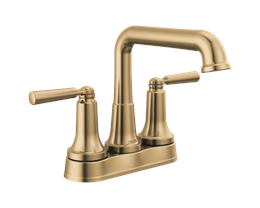 Delta Saylor Single Hole Lav Faucet, Gold