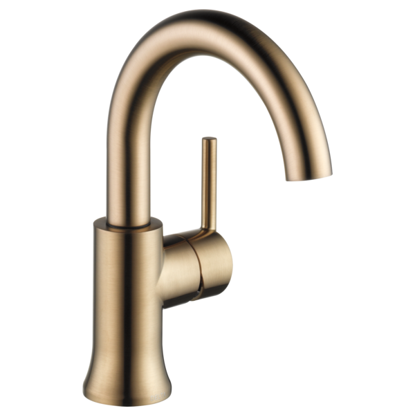 Delta Trinsic Single Hole Lav Faucet, Gold