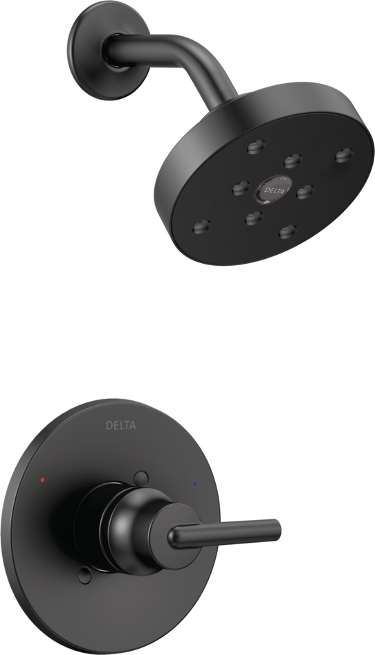 Delta Trinsic Shower Faucet, Matte Black