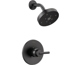 Delta Trinsic Shower Faucet, Matte Black