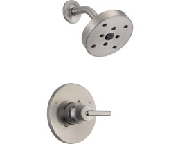 Delta Trinsic Shower Faucet, Stainless Steel
