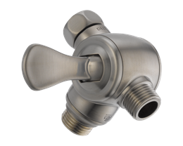 Add Delta Hand Shower and Shower Arm Diverter to Selected Shower Valve, Stainless