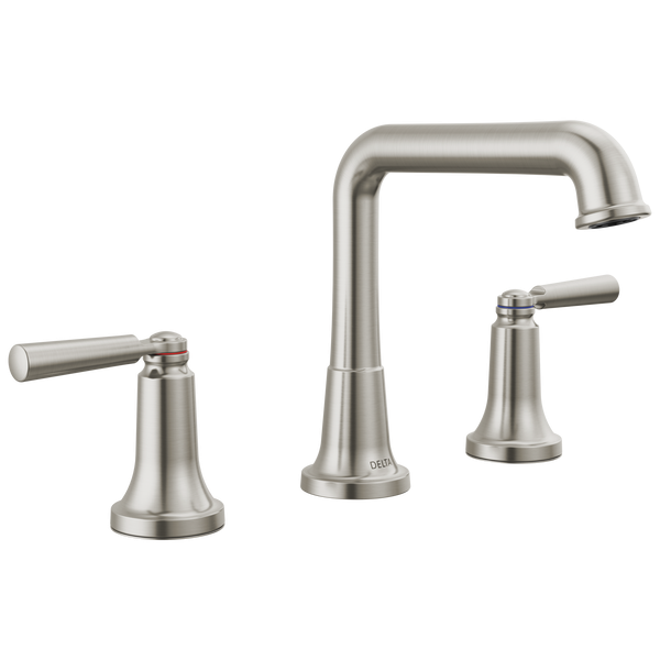 Delta Saylor Widespread Lav Faucet, Stainless Steel