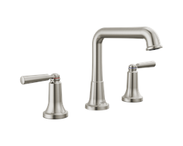 Delta Saylor Widespread Lav Faucet, Stainless Steel