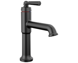 Delta Saylor Single Hole Lav Faucet, Matte Black
