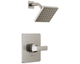 Delta Velum Shower Faucet, Stainless Steel