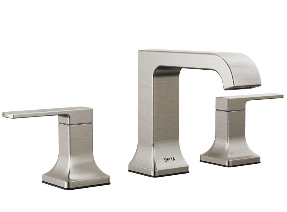 Delta Velum Widespread Lav Faucet, Stainless Steel