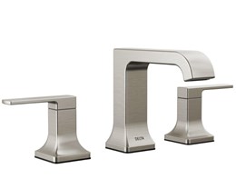Delta Velum Widespread Lav Faucet, Stainless Steel