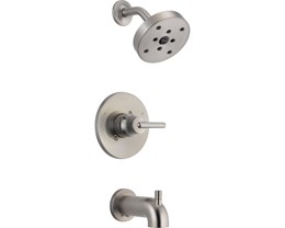 Delta Trinsic Tub-Shower Faucet, Stainless Steel