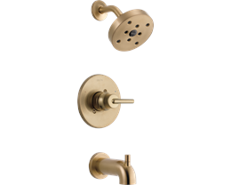 Delta Trinsic Tub-Shower Faucet, Gold
