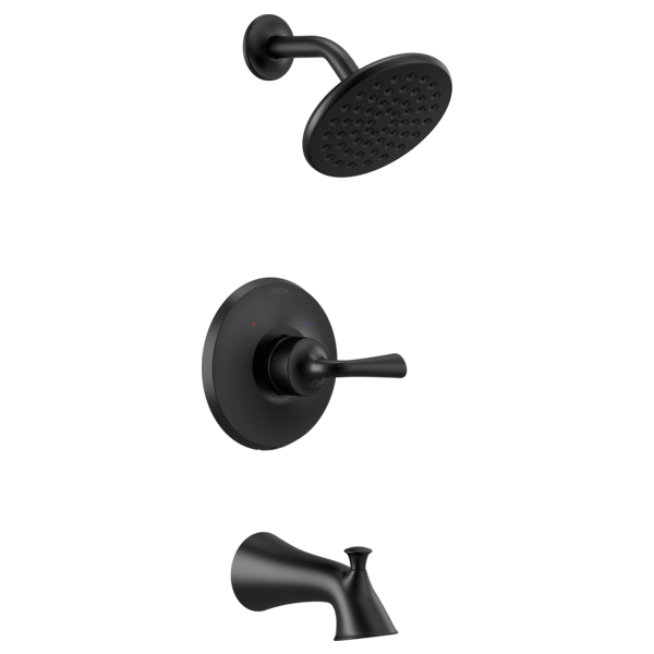 Delta Kayra Tub-Shower Faucet, Matte Black