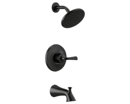 Delta Kayra Tub-Shower Faucet, Matte Black