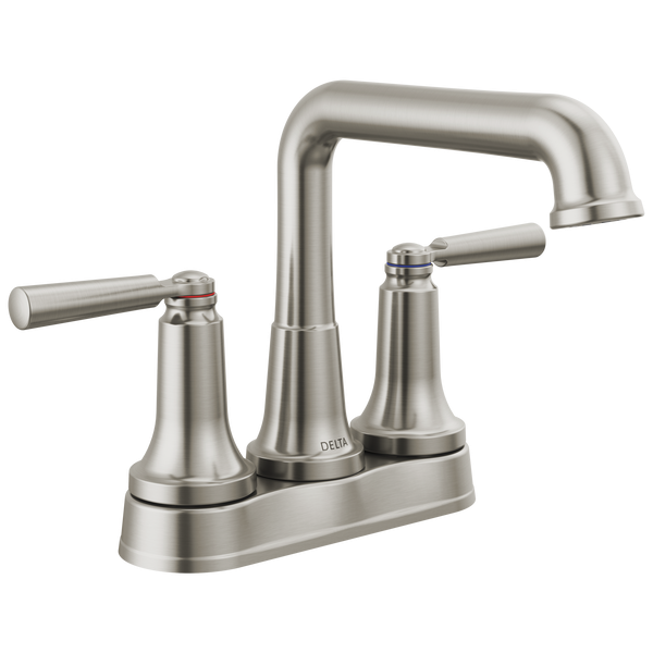Delta Saylor 4in Center Lav Faucet, Stainless Steel
