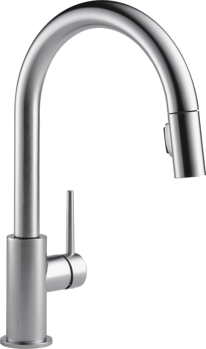 Delta Trinsic Kitchen Faucet with Pull-Down - Stainless