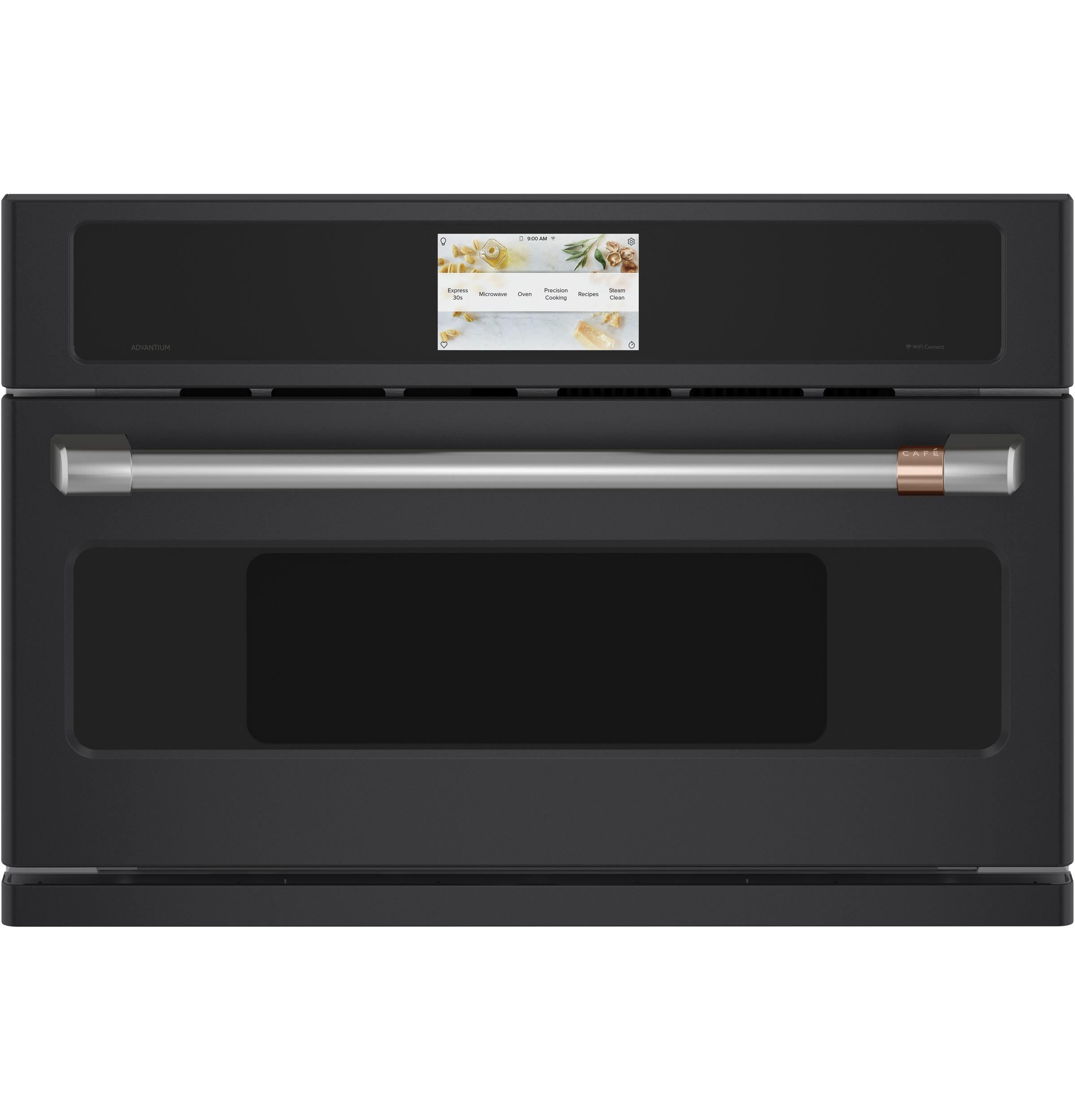 Combo Unit to Single Wall Oven and Built-In Microwave, Matte Black, Tier 06