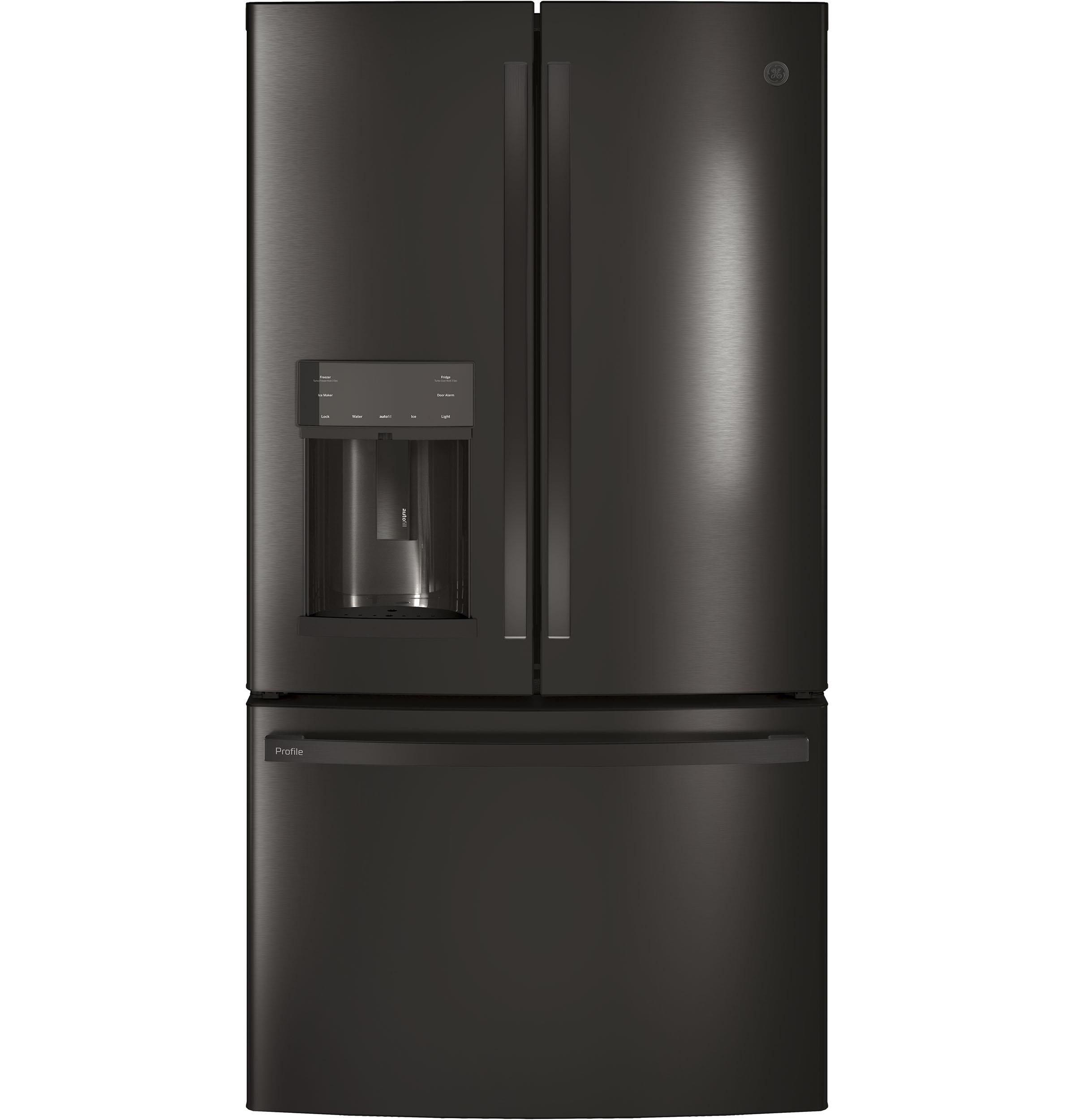 Refrigerator, Tier 04 Black Stainless