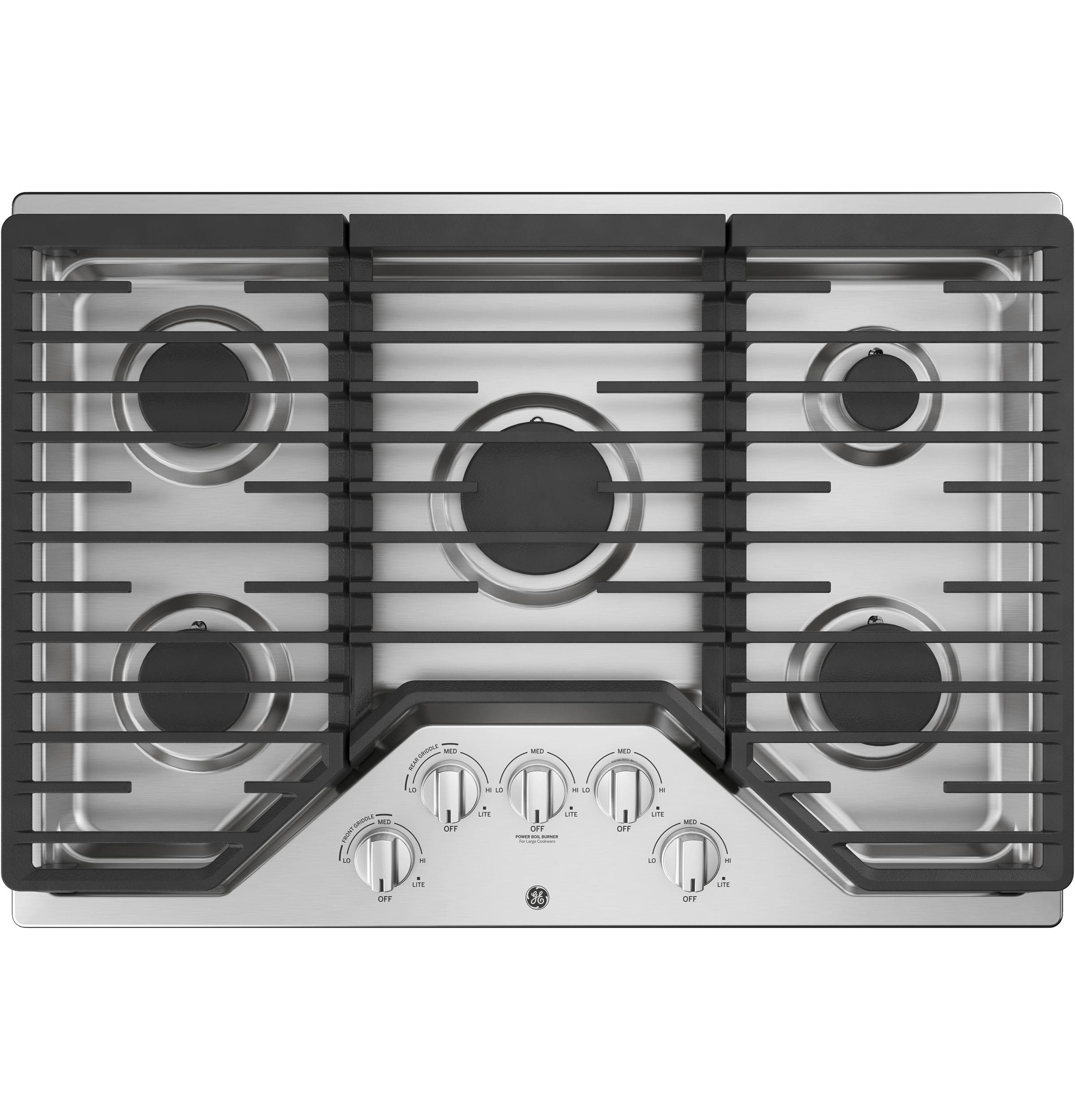 30in Gas Cooktop, Stainless Steel, Tier 02