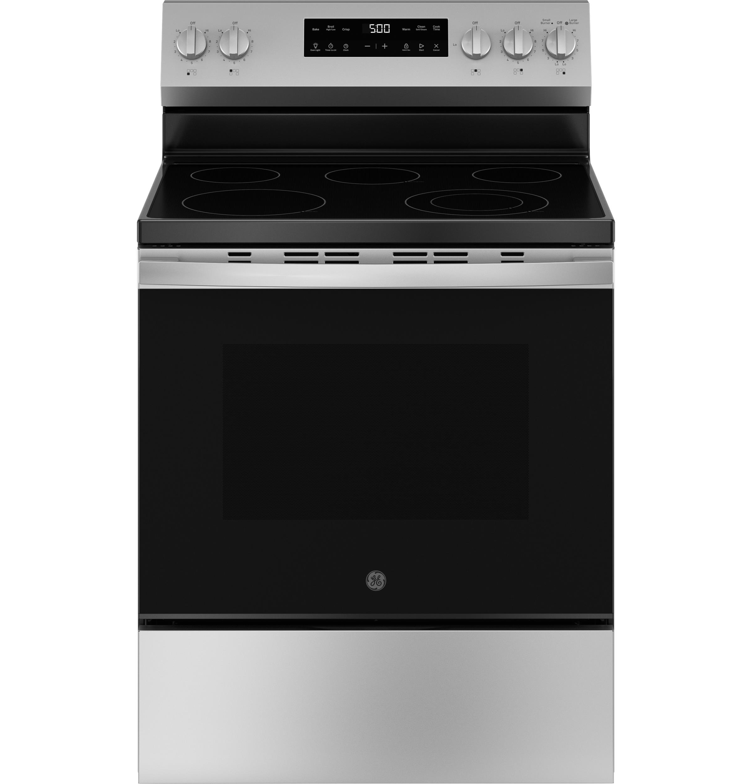 Included Electric Range, Stainless Steel, Tier 01