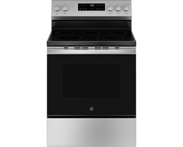 Included Electric Range, Stainless Steel, Tier 01