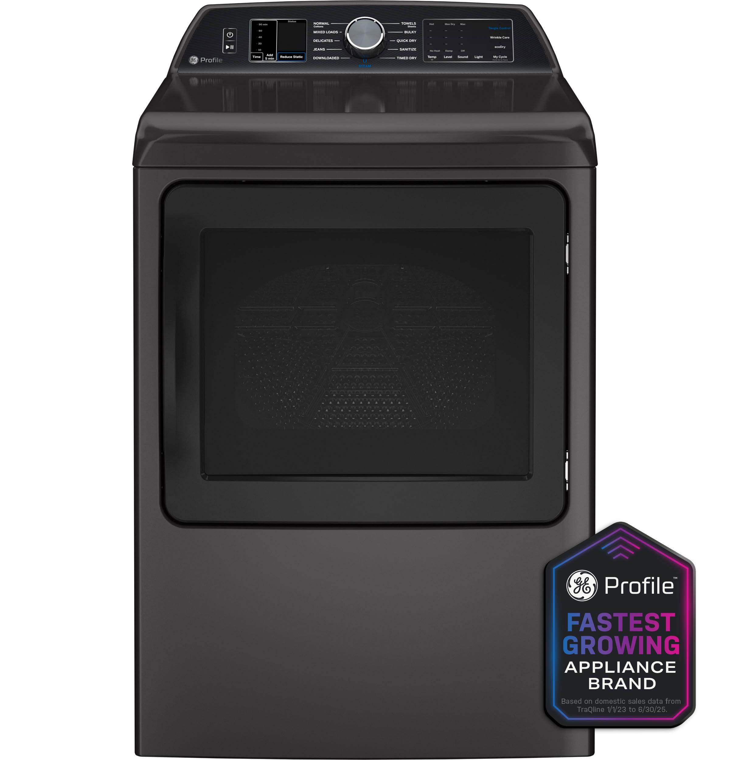 Add GE PTD70EBPTDG ENERGY STAR 7.4 CF Capacity Electric Dryer, Diamond Gray