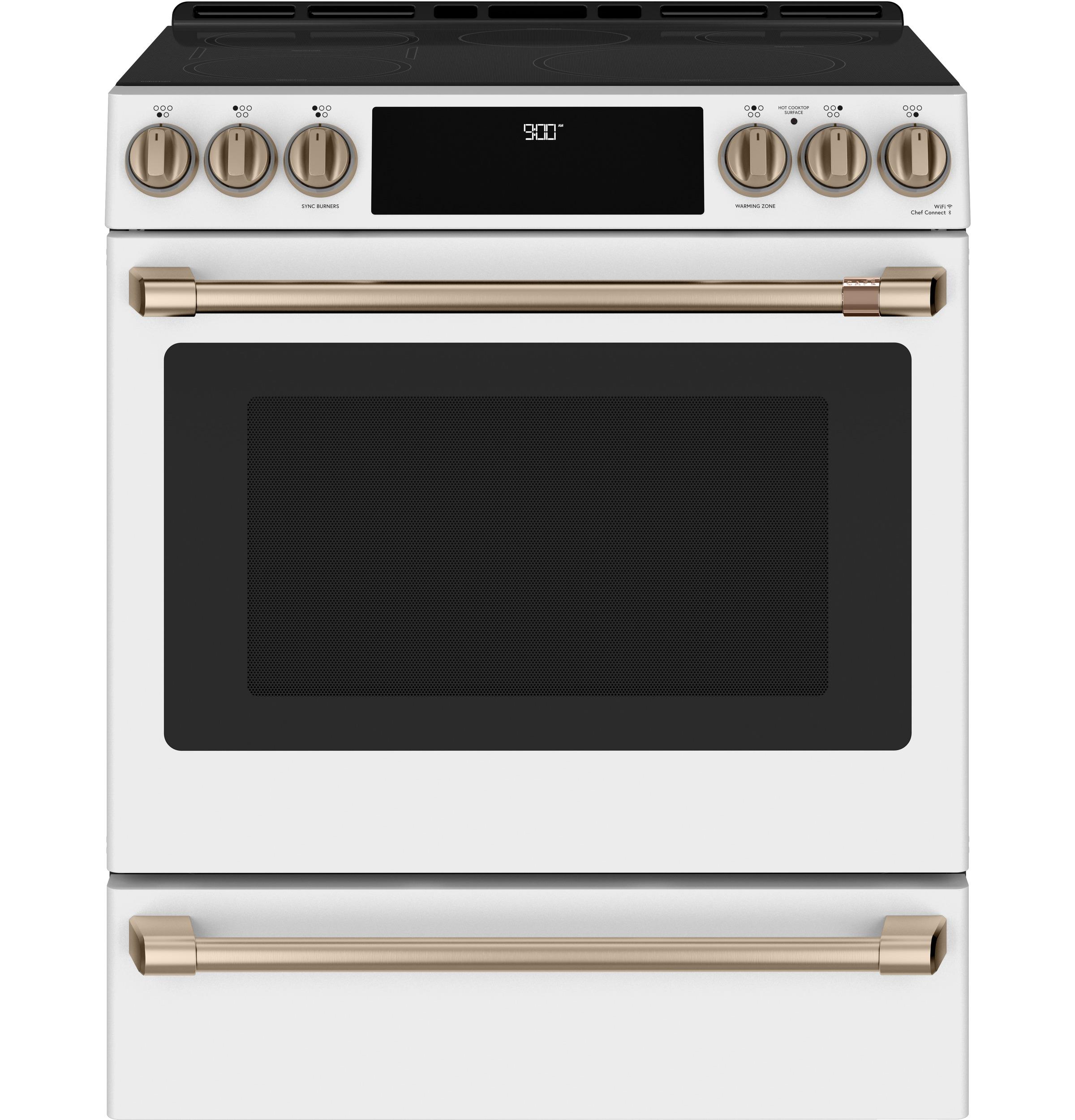 Electric Range, Matte White, Tier 05
