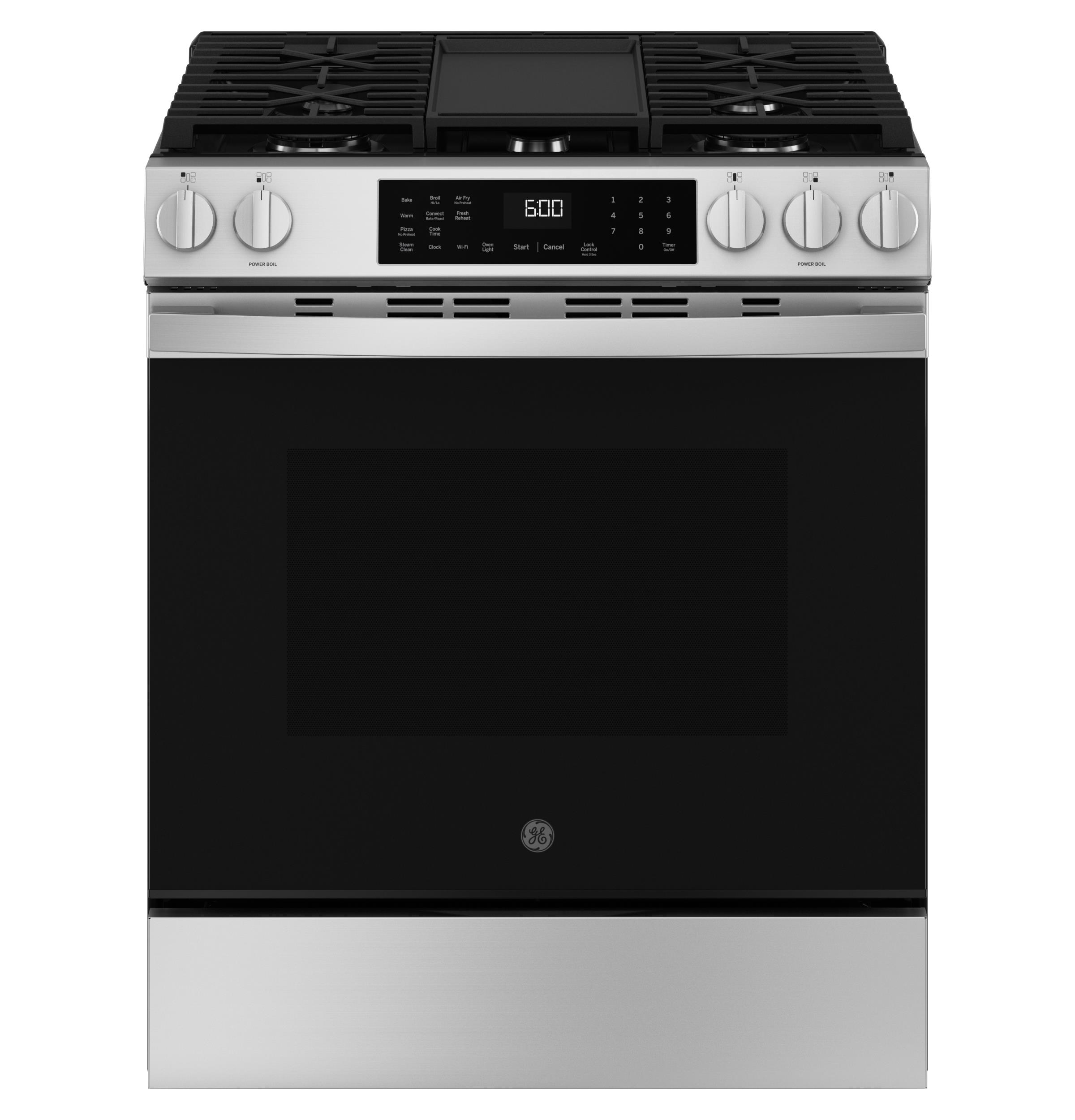 Gas Range, Stainless Steel, Tier 03