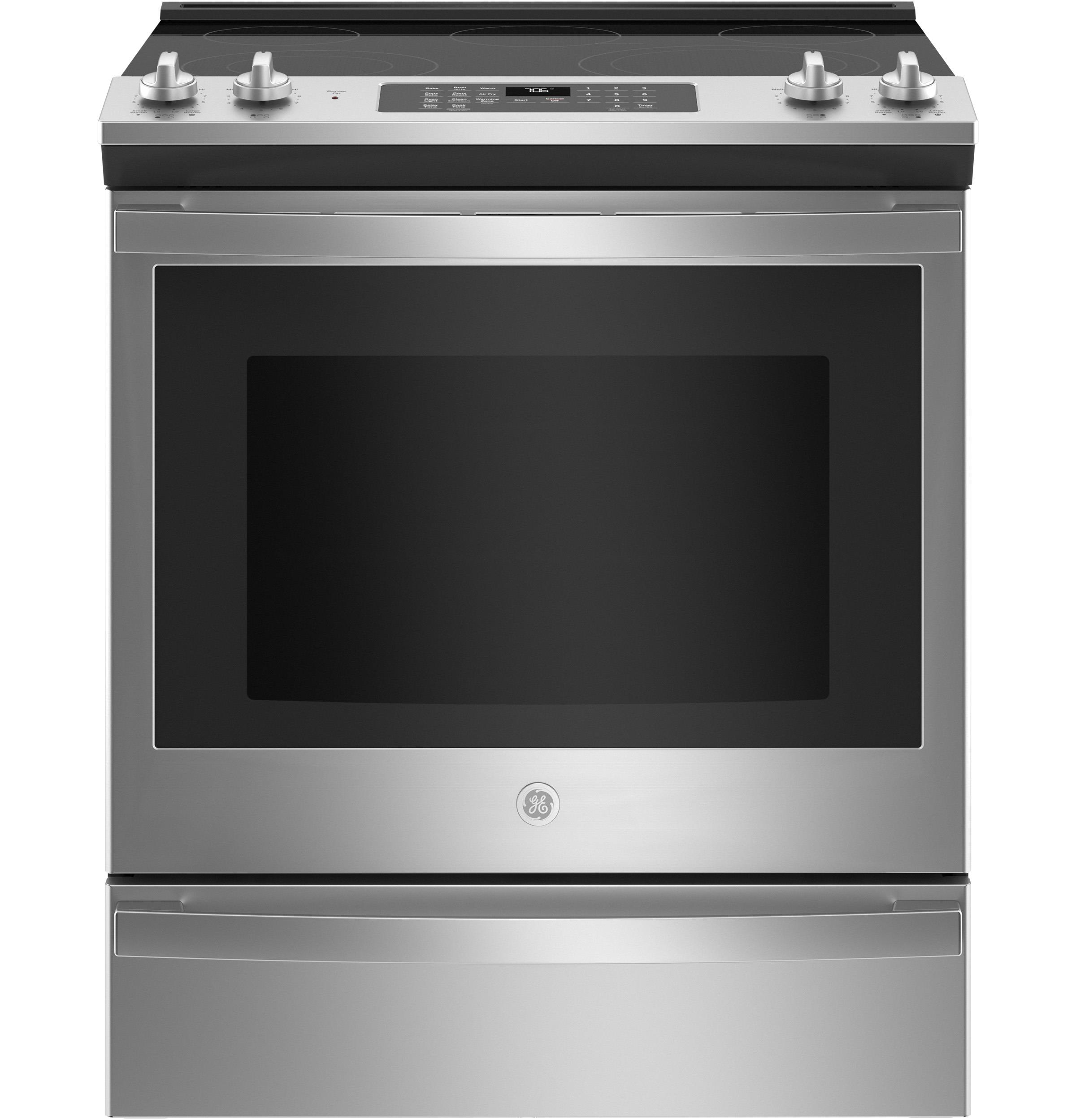 Electric Range, Stainless Steel, Tier 03