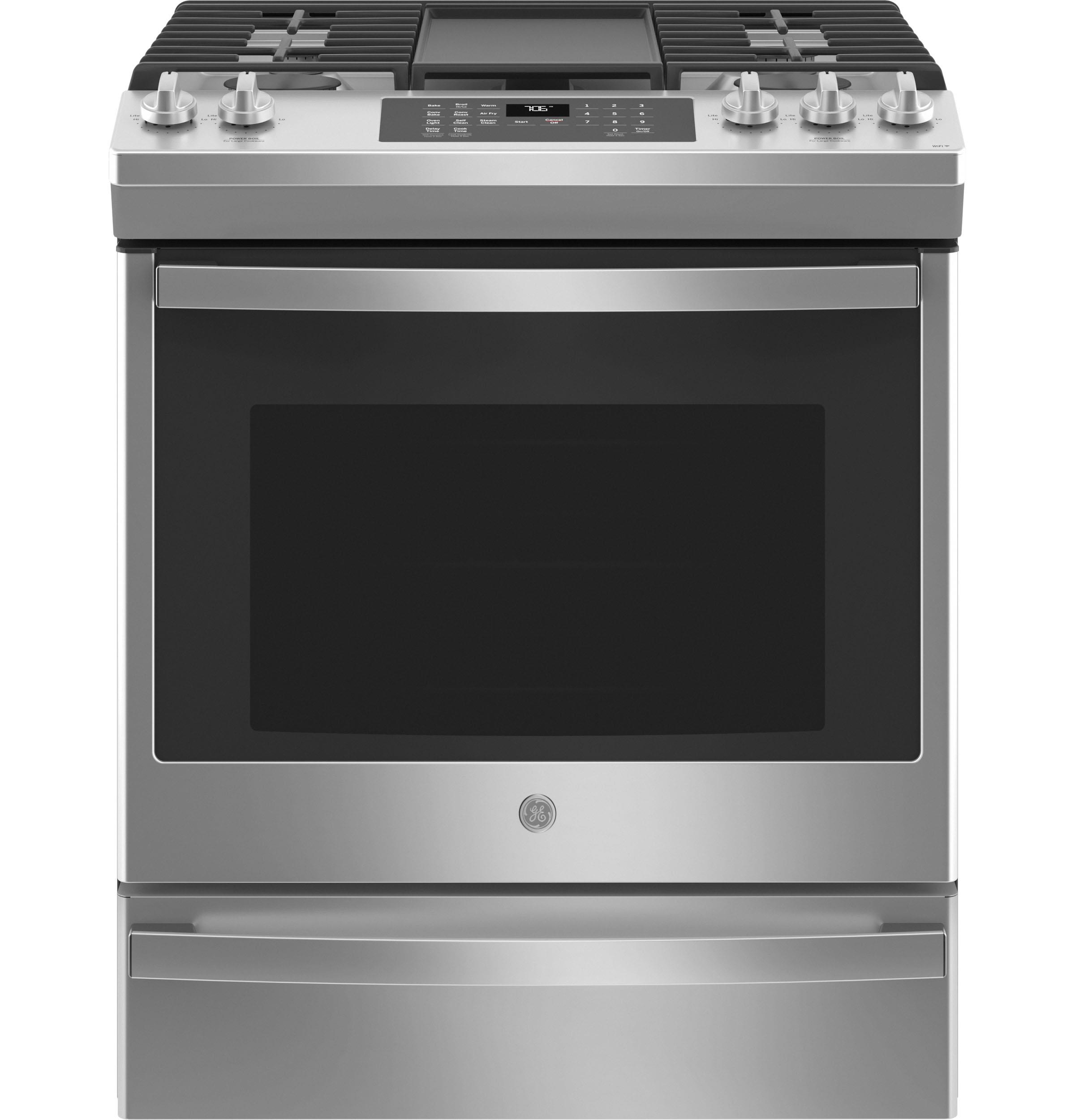 Gas Range, Stainless Steel, Tier 03
