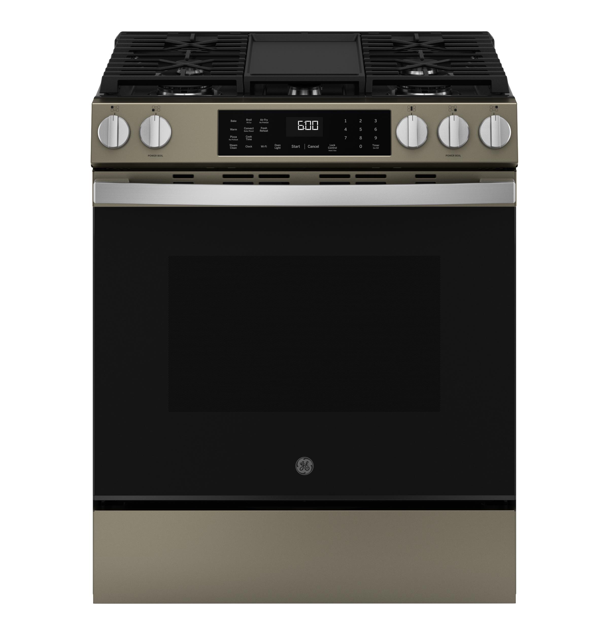 Gas Range, Slate, Tier 03