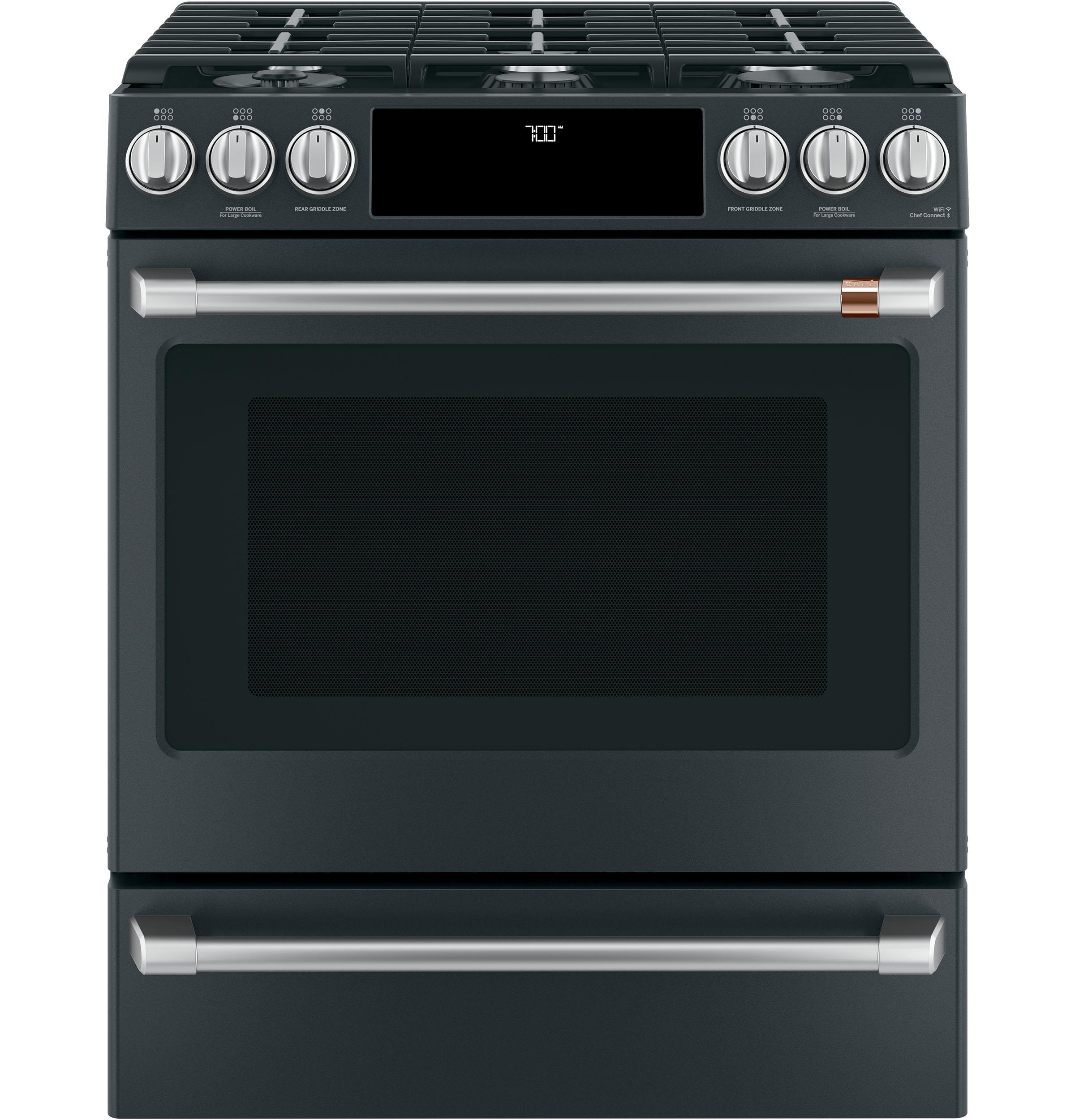 Gas Range, Matte Black, Tier 05