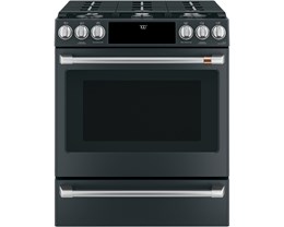 Gas Range, Matte Black, Tier 05