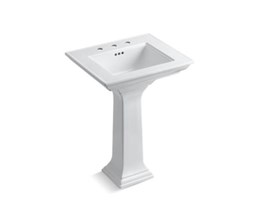 Upgrade to Kohler Memoirs Pedestal Sink, 8 in centers
