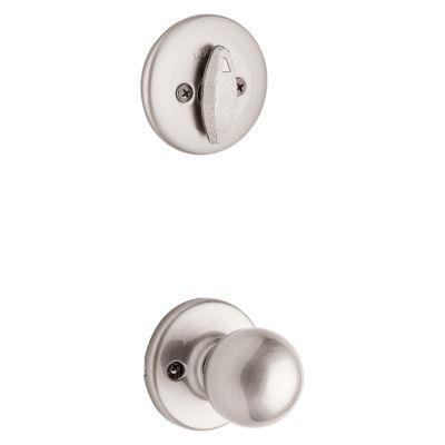 Kwikset SmartKey Entry Door Polo Microban Knob