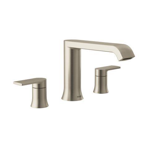 Moen GentaLX Roman Tub Faucet, Brushed Nickel