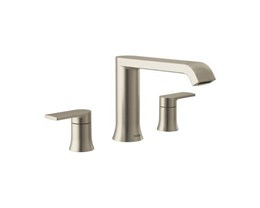Moen GentaLX Roman Tub Faucet, Brushed Nickel