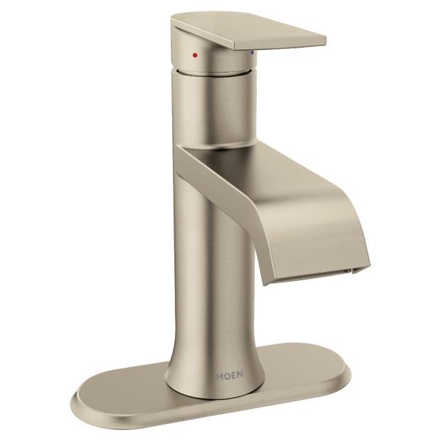 Moen GentaLX 1-Hole Lavatory Faucet, Brushed Nickel