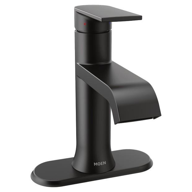 Moen GentaLX 1-Hole Lavatory Faucet, Matte Black