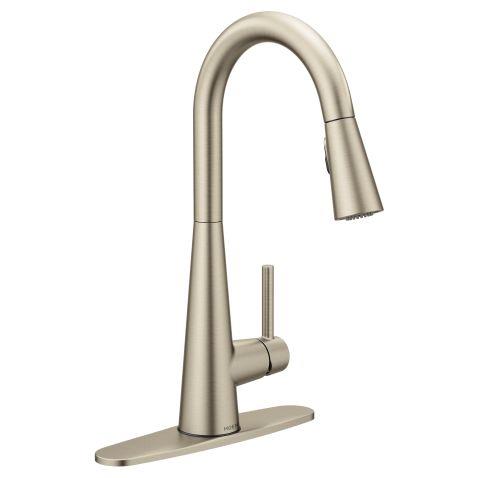 Moen Sleek 7864SRS Pull Down Kitchen Faucet, SRS