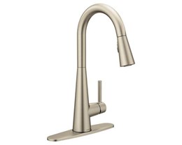 Moen Sleek 7864SRS Pull Down Kitchen Faucet, SRS