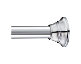 Included Feature - Chrome Straight Shower Rod