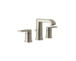 Moen GentaLX Widespread Lavatory Faucet, Brushed Nickel