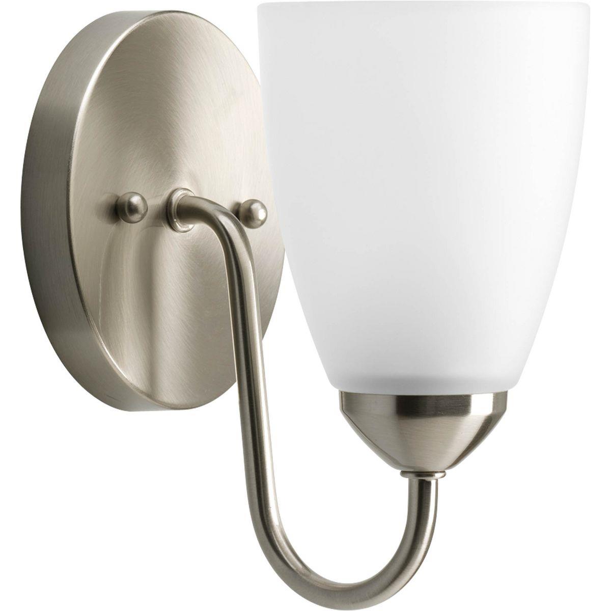 Change 36 inch Vanity Light to (2) Sconce Lights -Gather Brushed Nickel