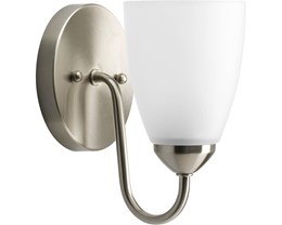 Change 36 inch Vanity Light to (2) Sconce Lights -Gather Brushed Nickel