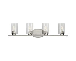 Change a 72" to 84" Vanity Light to P300279-009 Riley Brushed Nickel