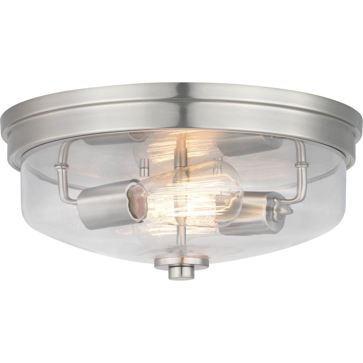 Change a Hallway / Laundry Light to P350121-009 Blakely Brushed Nickel