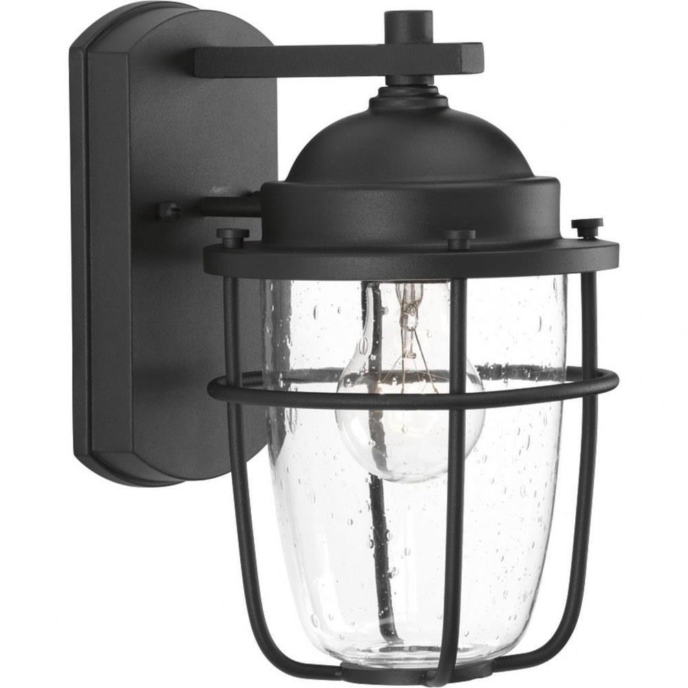 Included Feature - Exterior Lights - P560301-031 Precinct One-Light Black Outdoor Wall Lantern